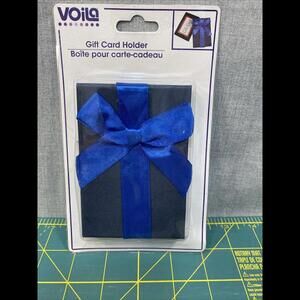 Voila Gift Card Holder Blue